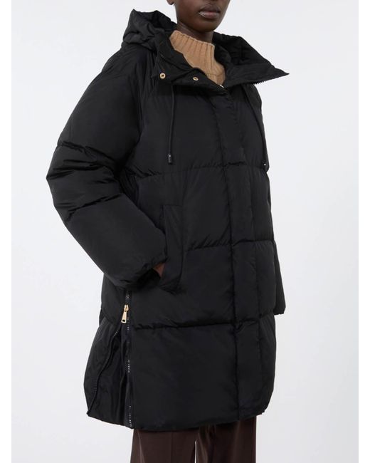 Weekend by Maxmara Black Midi Parka