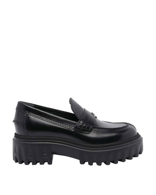 Hogan Black H700 Loafers