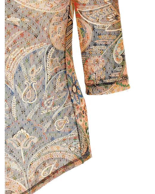 Etro Natural Body Paisley Foliage