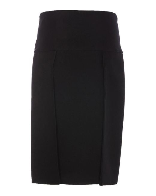 Khaite Black Midi Skirts