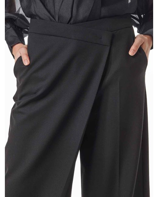 Karl Lagerfeld Gray Wrap Pants