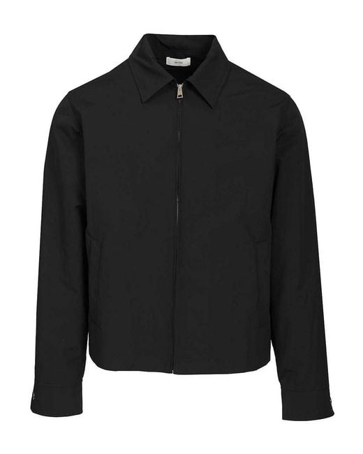 Grifoni Black Bomber Jacket for men