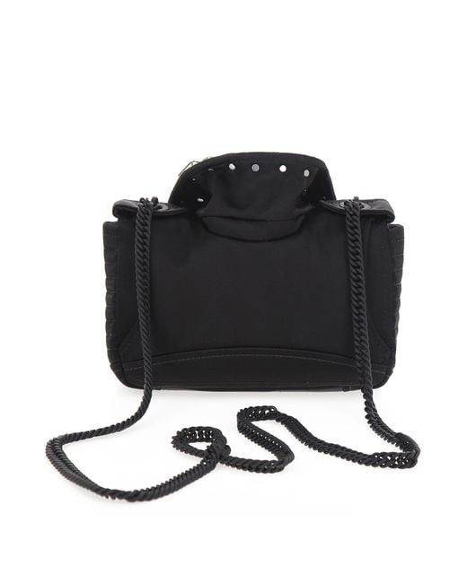 Moschino Black Carlyne Biker Bag