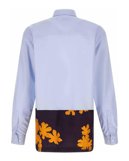 Dries Van Noten Blue Capero Shirt And Blouse Light for men