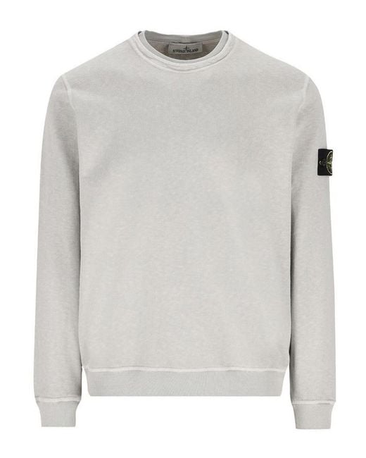 Stone Island Gray Sweatshirt for men
