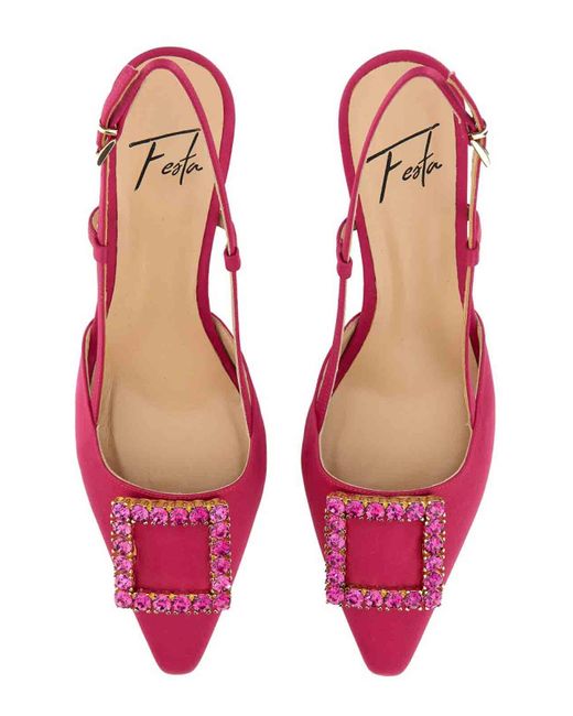 Roberto Festa Pink Stefy Sandals