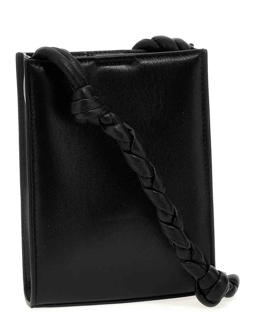 Jil Sander Black Tangle Crossbody Bag