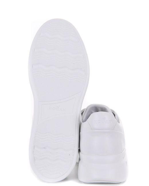 Hogan White "H580" Slip-On Sneakers for men