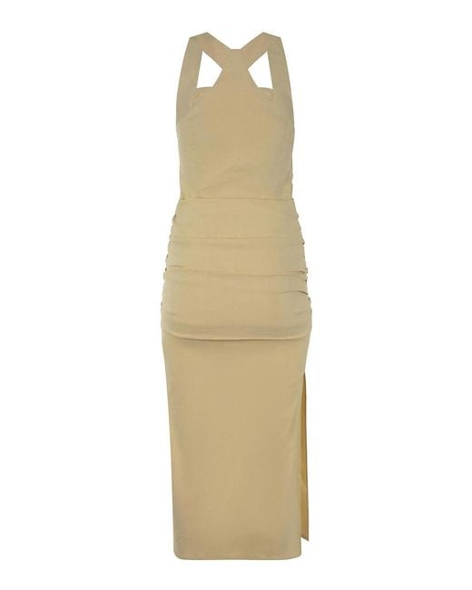 Pinko Natural "Surrender" Dress