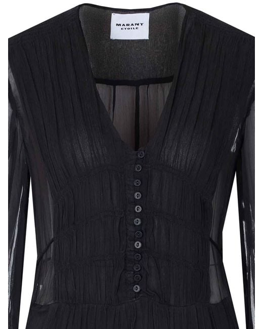 Isabel Marant Black Briane Dress