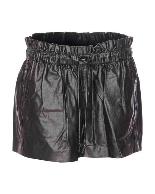 Isabel Marant Black Naline Shorts