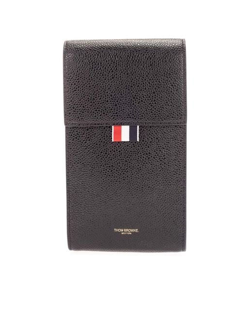 Thom Browne Gray Phone Holder for men