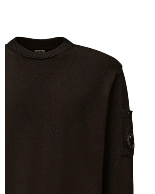 C P Company Black Pullover for men