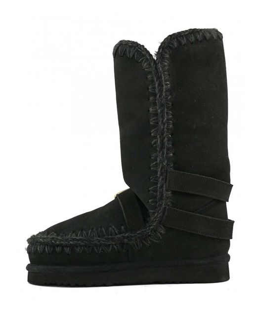 Mou Black Boots