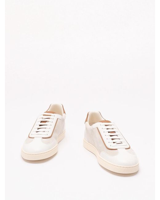 Brunello Cucinelli White Sneakers for men