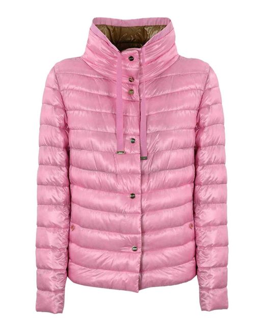 Herno Pink Down Jackets