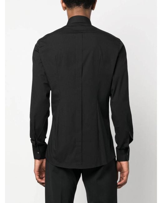Dolce & Gabbana Black Long-Sleeve Shirt for men