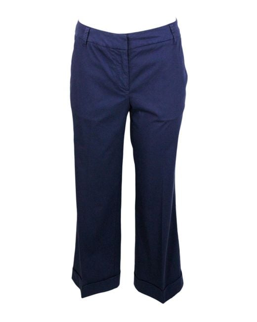 Jacob Cohen Blue Trousers