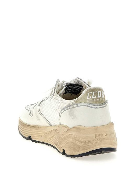 Golden Goose Deluxe Brand White Sneakers With Signature Star Patch
