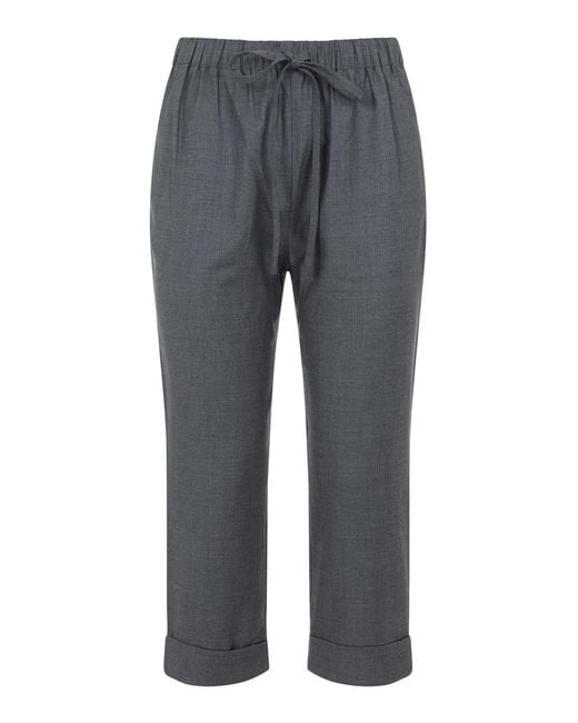 Co. Gray Turn-Up Cuff Jogger