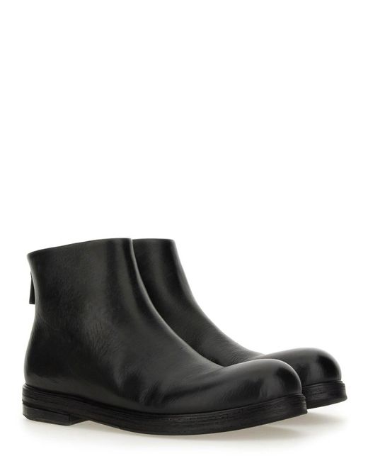 Marsèll Black Pumpkin Wedge Boot for men