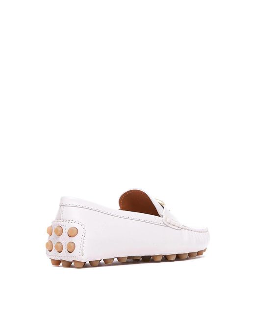 Tod's Natural T-Timeless Loafers