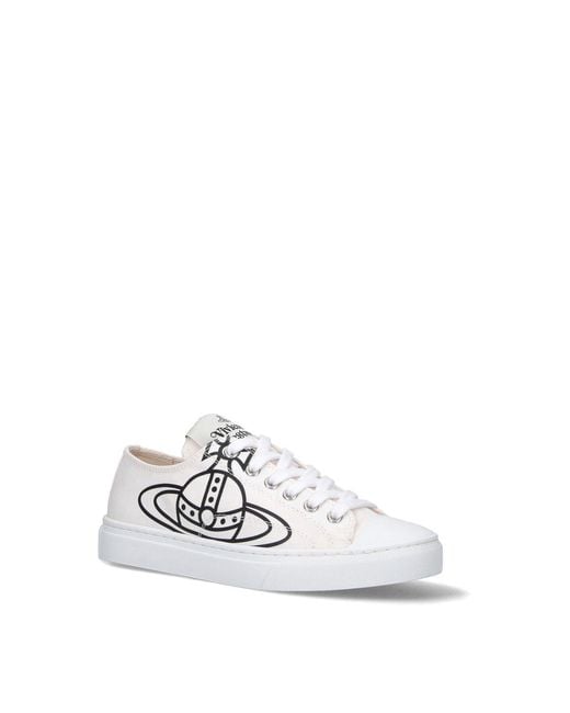 Vivienne Westwood White Sneakers Low-Top