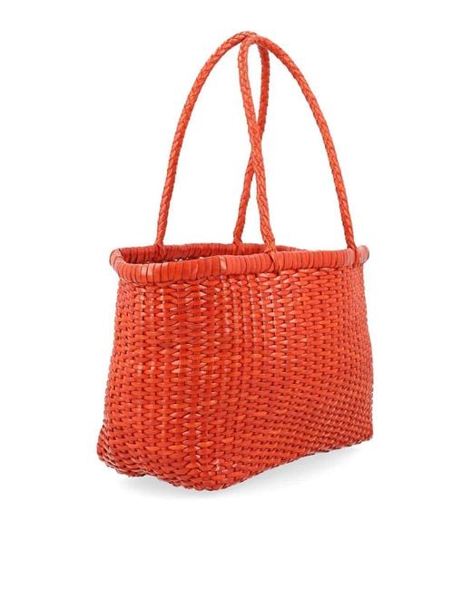Dragon Diffusion Red B-Weave Bag
