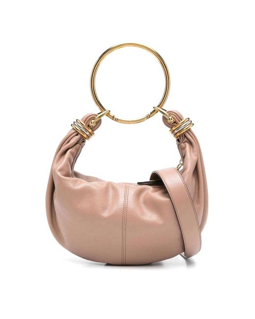 Chloé Pink Small Hobo Bag