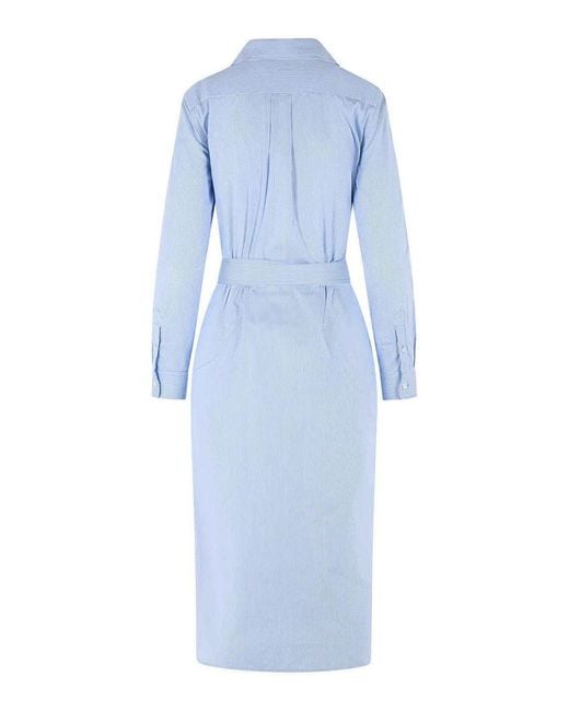 Polo Ralph Lauren Blue Cotton Dress