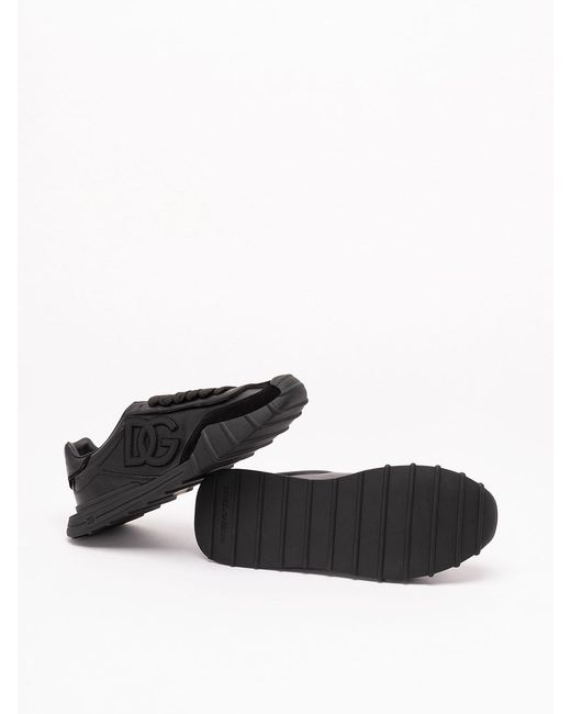 Dolce & Gabbana Black 'Dg Athletic' Sneakers for men