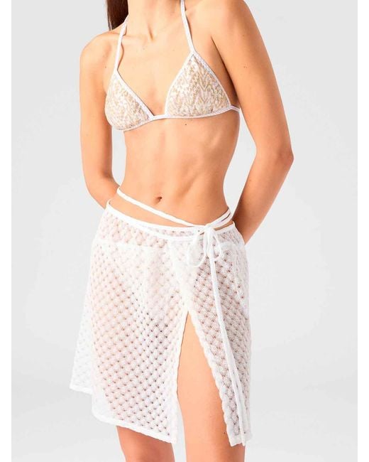 Missoni White Miniskirt