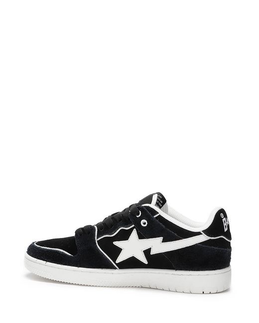A Bathing Ape Black Sneakers for men