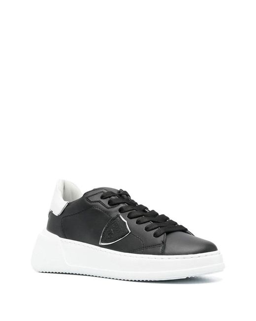 Philippe Model White Tres Temple Low