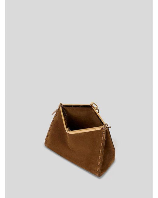 Etro Brown Media Sailing Bag