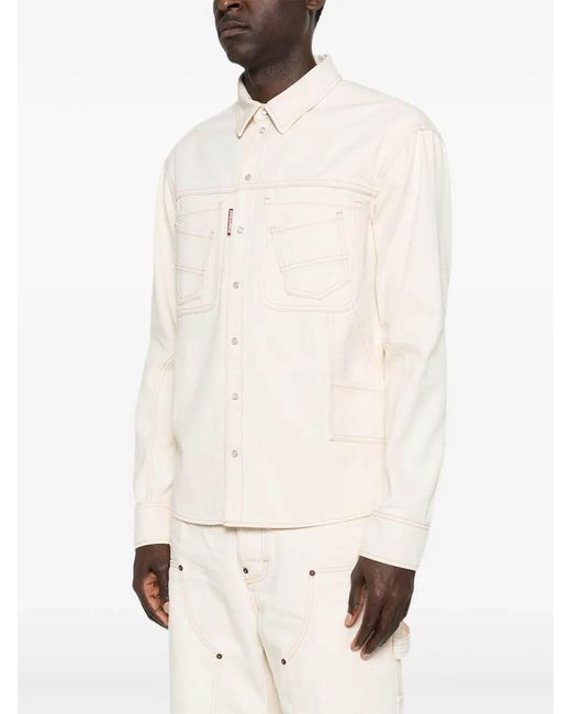 DSquared² White 'Carpenter' Shirt for men