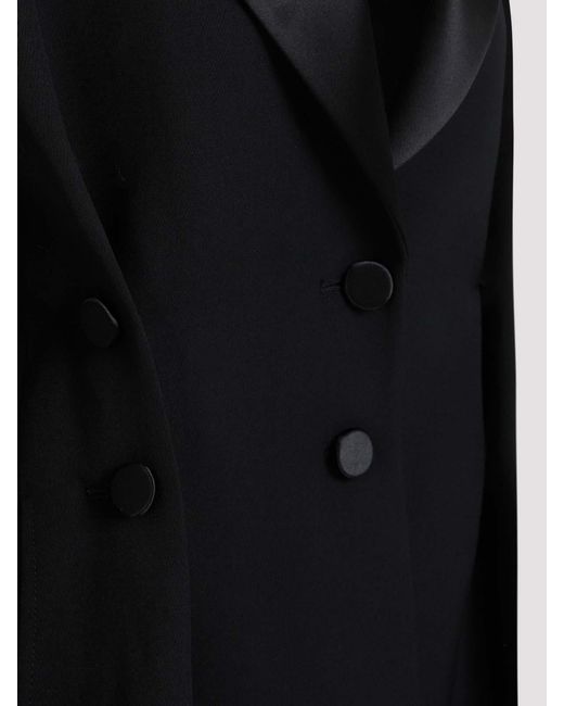 Givenchy Black Buttoned Jacket