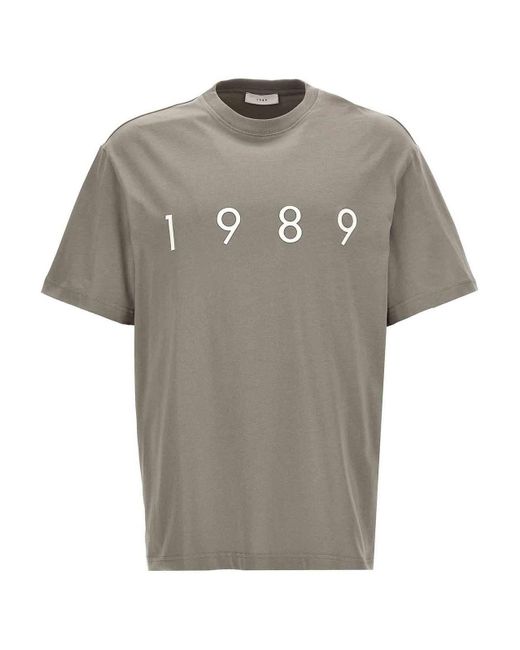 1989 Gray T-shirt for men