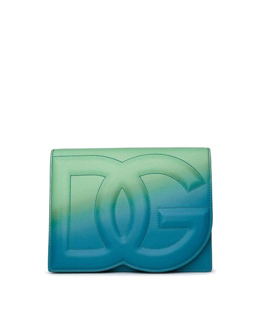 Dolce & Gabbana Blue Dg Logo Shoulder Strap