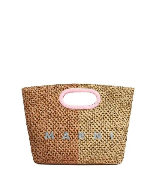 Borsa A Mano di Marni in White