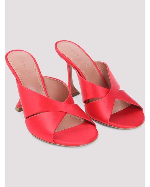 AMINA MUADDI Red Salma 95 Slipper