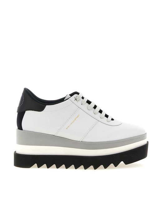 Stella McCartney White 'Sneakelyse' Sneakers