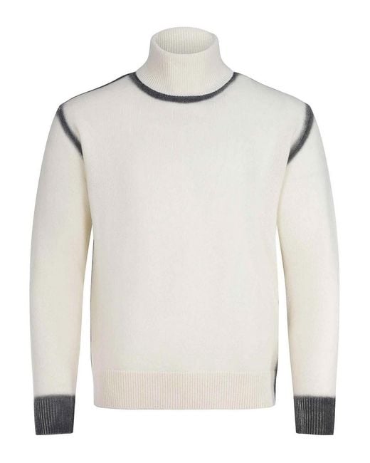 ATOMOFACTORY White Dolcevita Made Of Wool Blend for men
