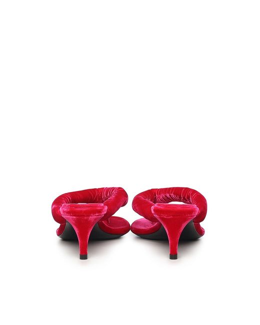 Alaïa Red Sandals Viscose