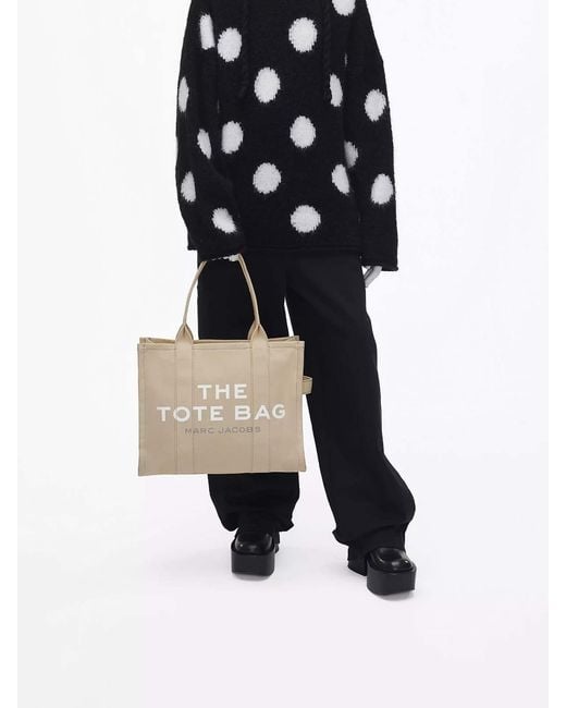 Marc Jacobs Natural The Large Tote Canvas