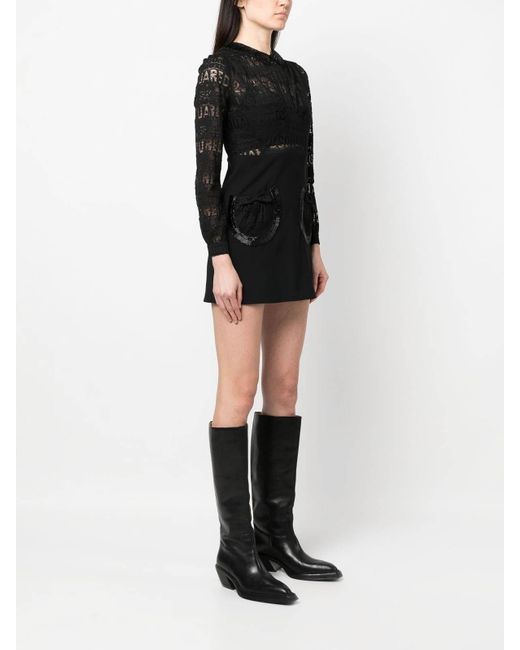 DSquared² Black Mini Dresses