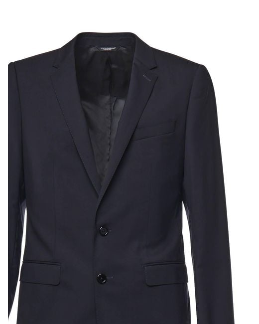Dolce & Gabbana Blue Dresses Elastane for men