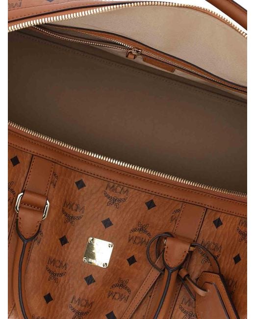 Borsa Weekender Ottomar di MCM in Brown da Uomo