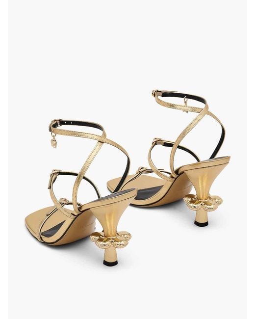 Marc Jacobs White The Daisy Heel