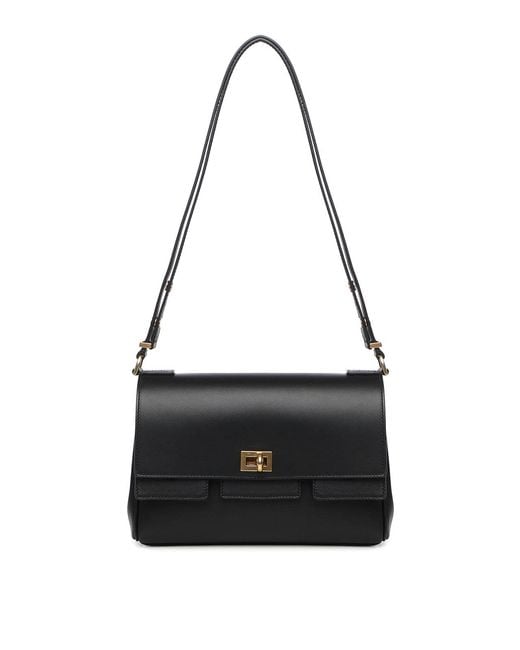 Balenciaga Black Bel Air Flap Bag Xs